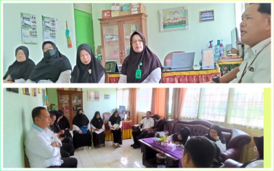 Pengawas Madrasah Lakukan Pembinaan Staf/Karyawan di MAN 1 Bengkulu Utara