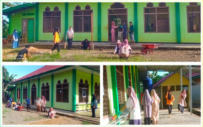 Sambut Ramadhan MAN 1 Bengkulu Utara Gelar Geber BBM di Masjid Nurul Aulia