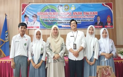 Empat Siswa MAN 1 Bengkulu Utara Ikuti  Sosialisasi Forum Anak Daerah